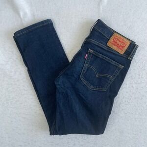Levi's 511 Slim Fit Jeans Mens 32x32 Dark Wash Denim Stretch Blue